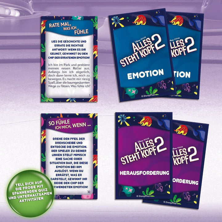 Lisciani - Alles Steht Kopf 2 – Das Spiel Der Emotionen - Pädagogisches Spiel Ab 4 Jahren - Emotione
