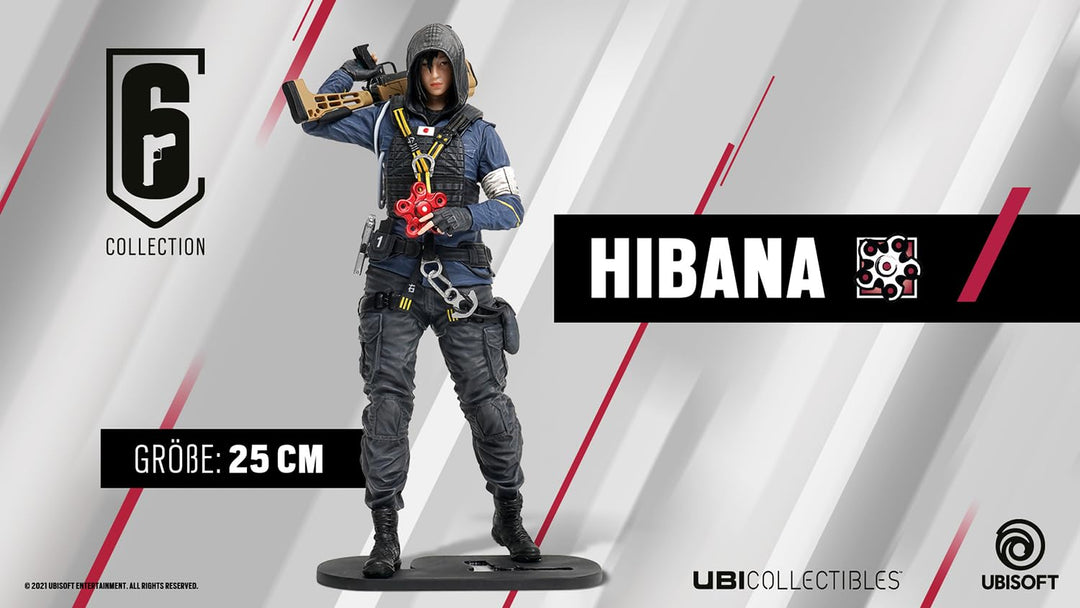 Six Collection - HIBANA Figur (25 cm, Rainbow Six Siege) Not Platform Specific Hibana Figur, Not Pla