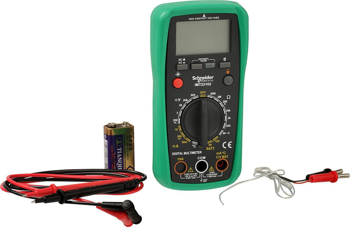 Schneider Electric - Thorsman Digitalmultimeter, Präzise Messungen von Spannung, Strom, Widerstand,
