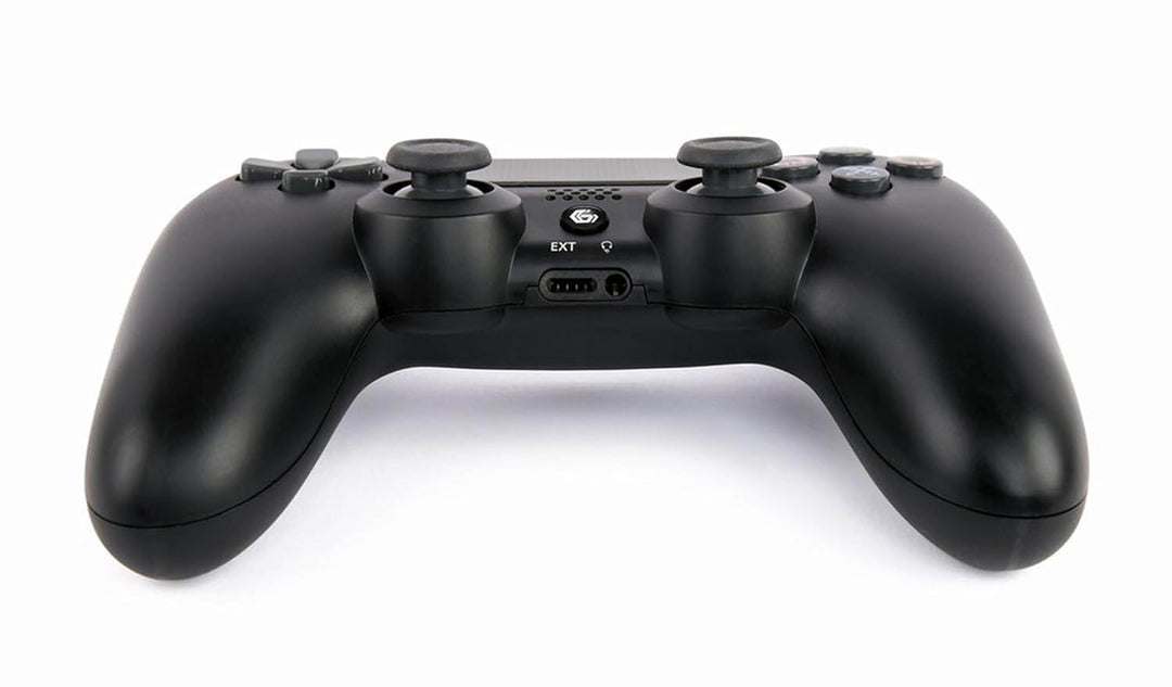 Gembird GMB Gaming Wireless Gamecontroller für PS4 und PC – Dual Vibration, LED Light Bar, Ergonomis