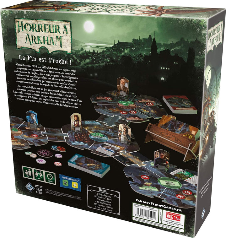 Horreur à Arkham: Das Brettspiel (3. Edition) – Asmodee – Gesellschaftsspiel – kooperatives Abenteue