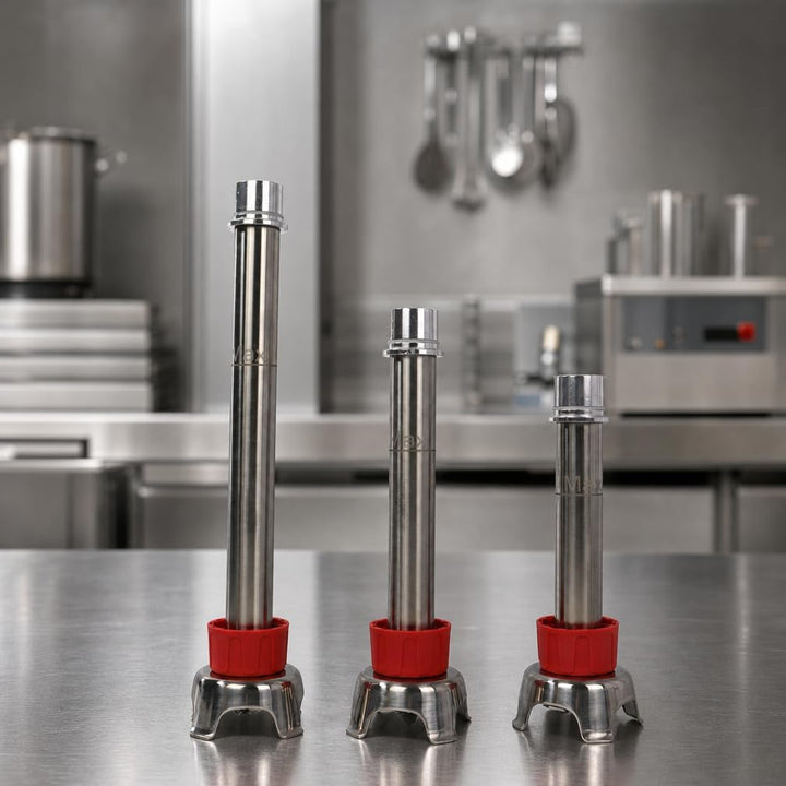 ELMA Professioneller Stabmixer 450W, 30 cm Edelstahl-Mixstab abnehmbar | Variable Geschwindigkeit 60