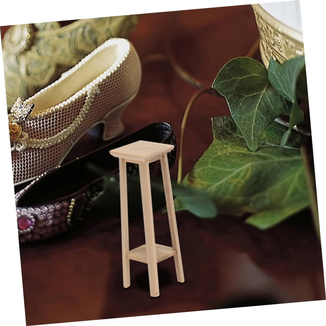 TOYANDONA 3St Mini-Hocker barstuhl bar stühle Barhocker Mini-Verzierung Mini- -Puppenhaus Mini-Blume