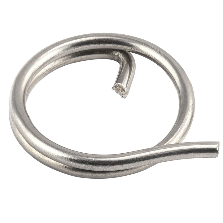 OPIOL QUALITY® Ringsplinte 1,5x19 mm aus Edelstahl A4 V4A (40 Stück) Sicherungsringe Schlüsselring R