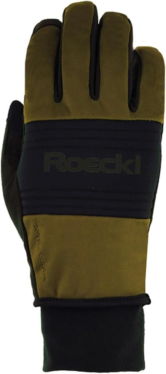 Roeckl Vinadi Winter Fahrrad Handschuhe lang Capers grün 2024 6, 6