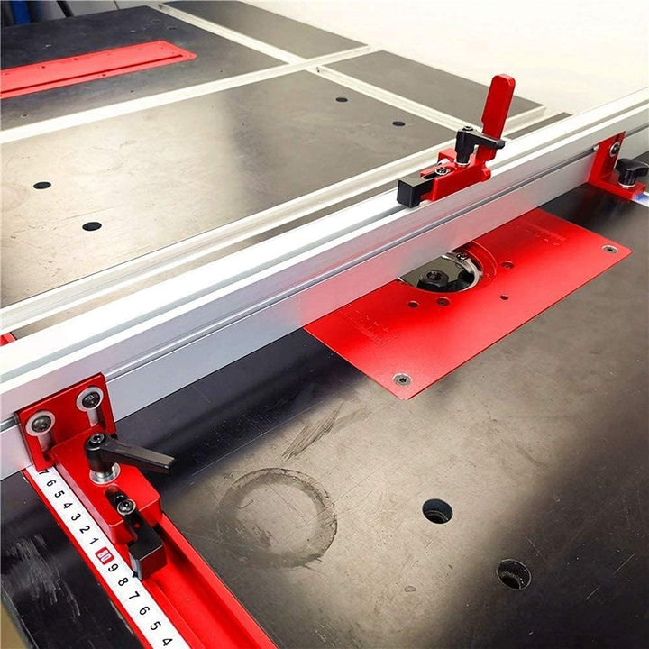 Gehrungsschiene, 75 Typ 800MM T-Schienen,Aluminium-T-Nut, DIY T-Nut Gehrungsschienenlehre, Holzbearb