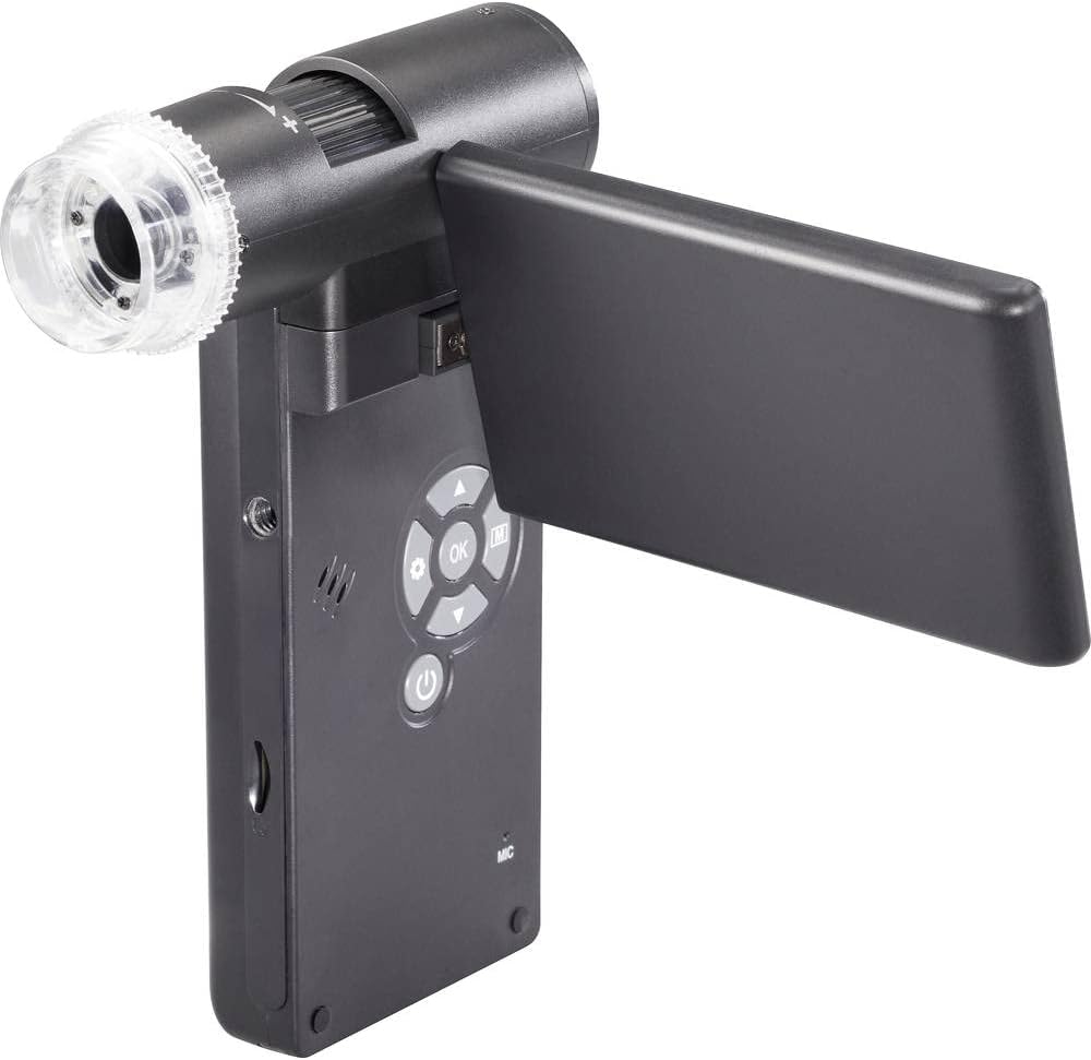 TOOLCRAFT Mikroskop-Kamera mit Monitor 12 Megapixel 300 x Digitale Vergrösserung (max.): 4 x