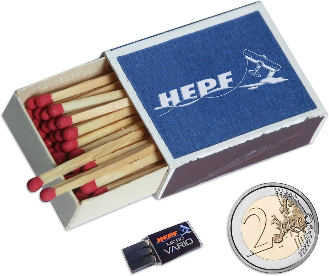 HEPF Micro Vario, Höhenmesser mit Telemetrie passend zu JETI Duplex, HOTT, S-Bus