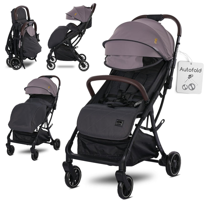 Lorelli Kinderwagen Minori, Sport Buggy klein zusammenklappbar, Autofold Einhand-Klappsystem, Nur 9,