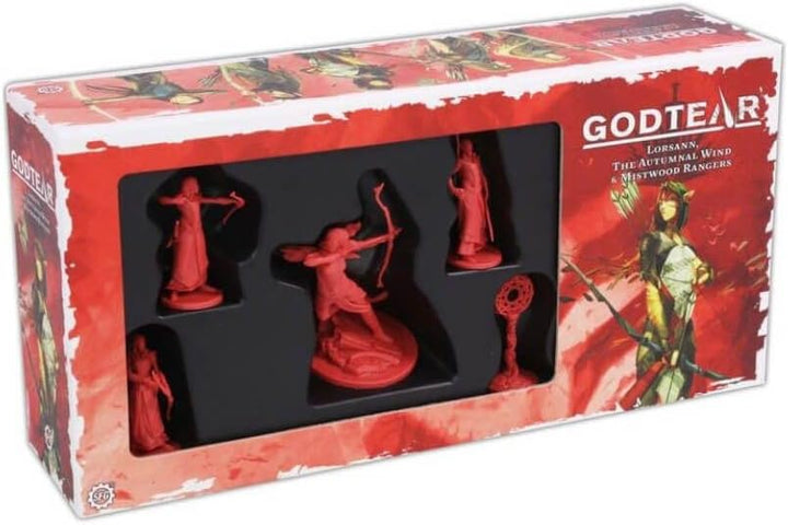 Steamforged Games SFGT-004 Godtear: Lorsann, The Autumnal Wind Champions Set Zubehör, Gemischt, M De