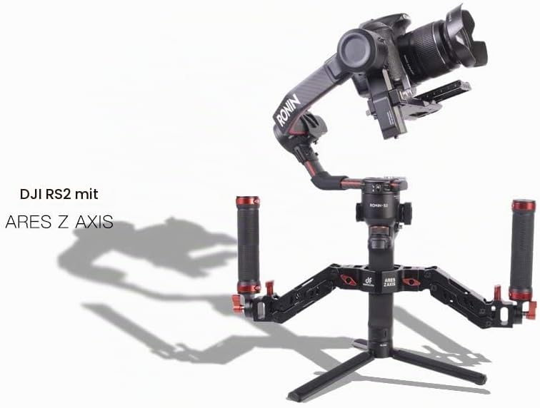 DF DIGITALFOTO Ares Z Achsen Federung Dual Griff Flexible Dämpfung Abnehmbare Dual Grip Gimbal Griff