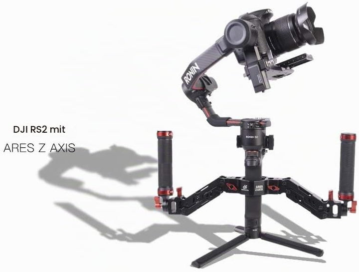 DF DIGITALFOTO Ares Z Achsen Federung Dual Griff Flexible Dämpfung Abnehmbare Dual Grip Gimbal Griff