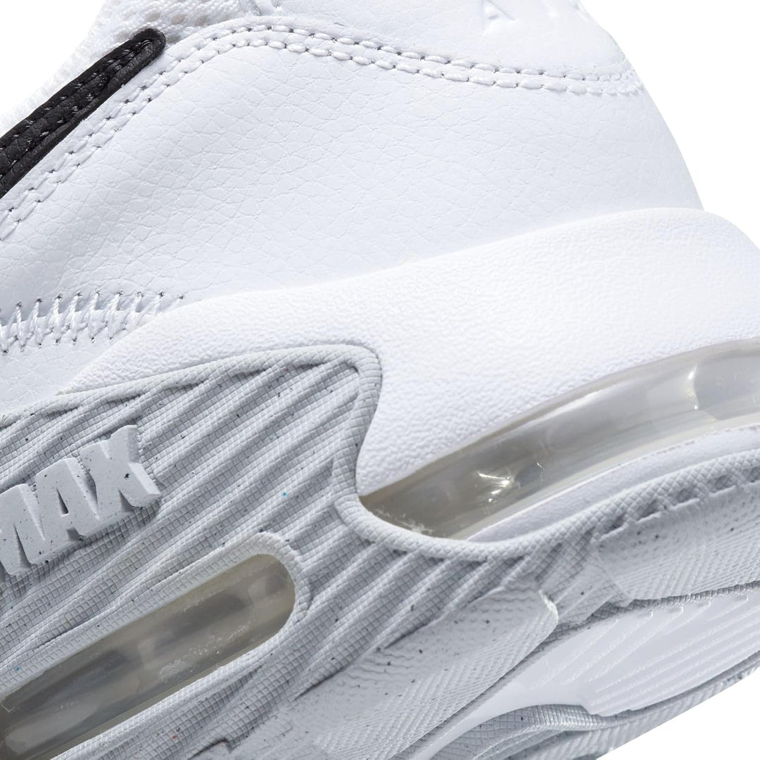 Nike Herren Air Max Excee Sneaker 38.5 EU White Black Pure Platinum, 38.5 EU White Black Pure Platin