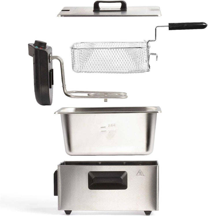 Fritteuse 3l 2000w Edelstahl - doc216