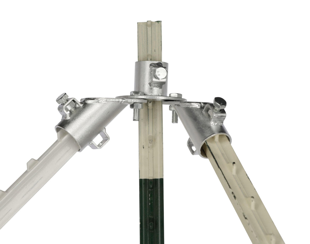 Kerbl 441177 Variables Ecklösungs-Set mit T-Pfählen