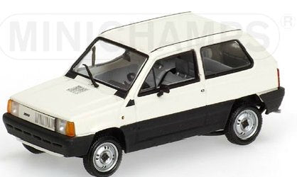 Minichamps Druckguss-Modell FIAT Panda in Weiss