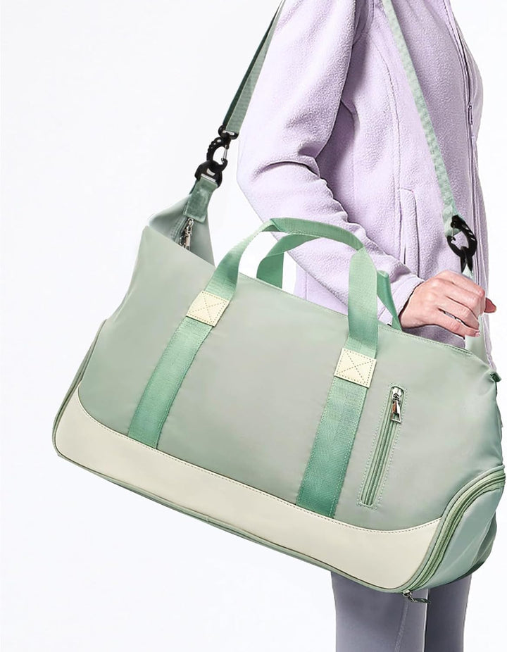 Sporttaschen Reisetasche für Damen Herren, Tasche für Sport Yoga Reisen, wasserdichte Trainingstasch