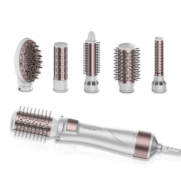 Cecotec Heissluftbürste Bamba CeramicCare 5in1 Pro, 1000W, Keramik, Ionentechnologie, 3 Temperaturei