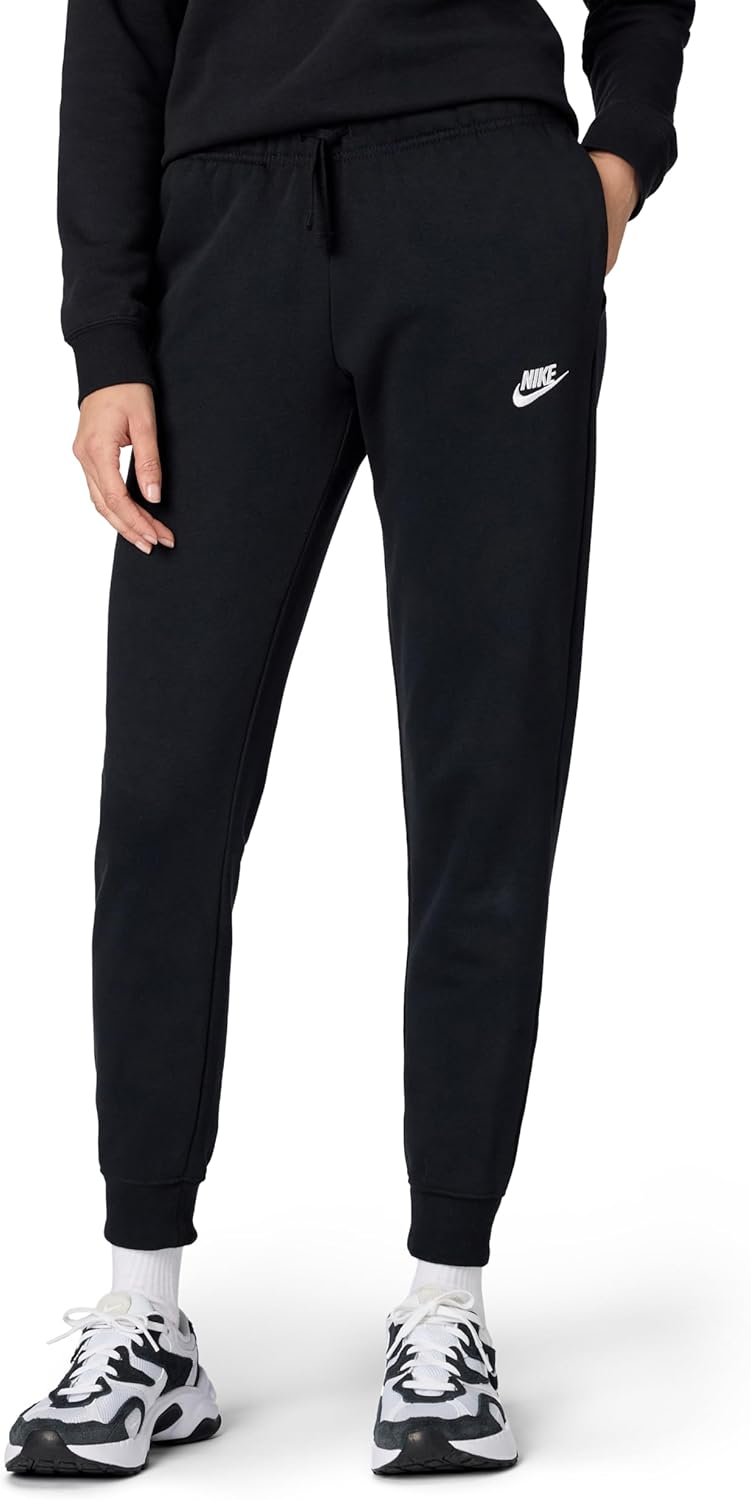 Nike Damen Hose NSW Club L Black/White, L Black/White