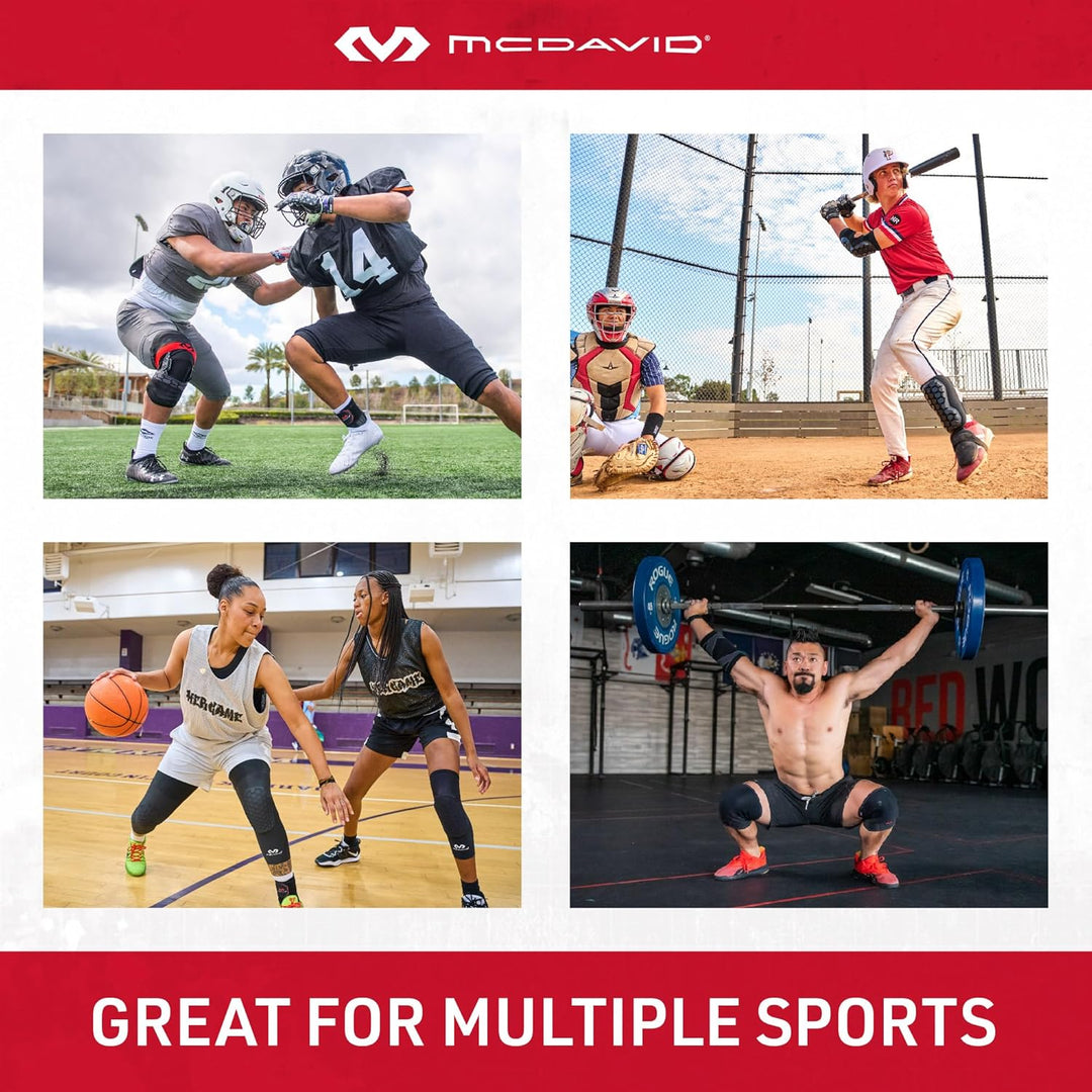 McDavid Beinstulpe Hexforce M Rot, M Rot