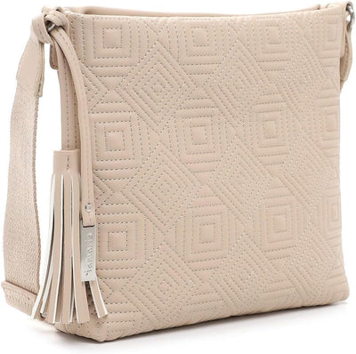 Tamaris Umhängetasche Merle 32721 Damen Handtaschen Ornament Einheitsgrösse Sand 420, Einheitsgrösse