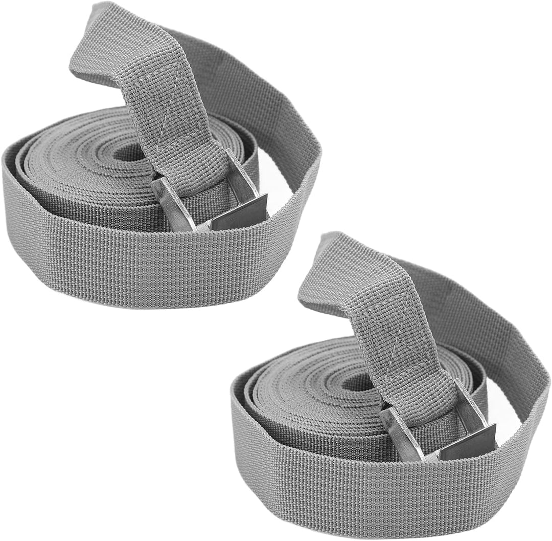 2 Stück 25mm X 3m Spanngurte, Strickband Zurrgurte, Ratschen-Ladungsspanngurte, Robuste Zurrgurte, L