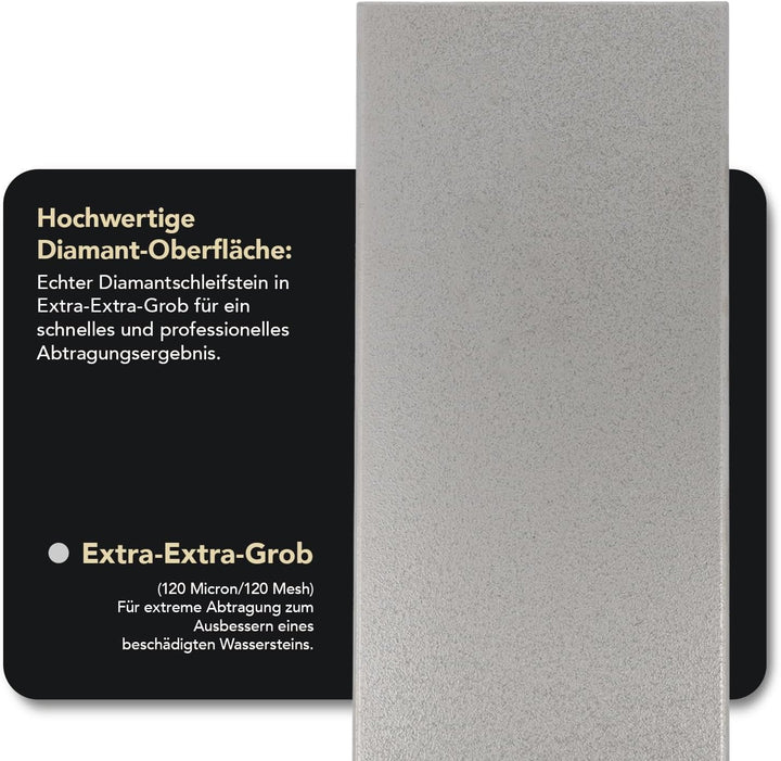 DMT Abrichtplatte, DIAFLAT, grau 120 Micron, 120 Micron