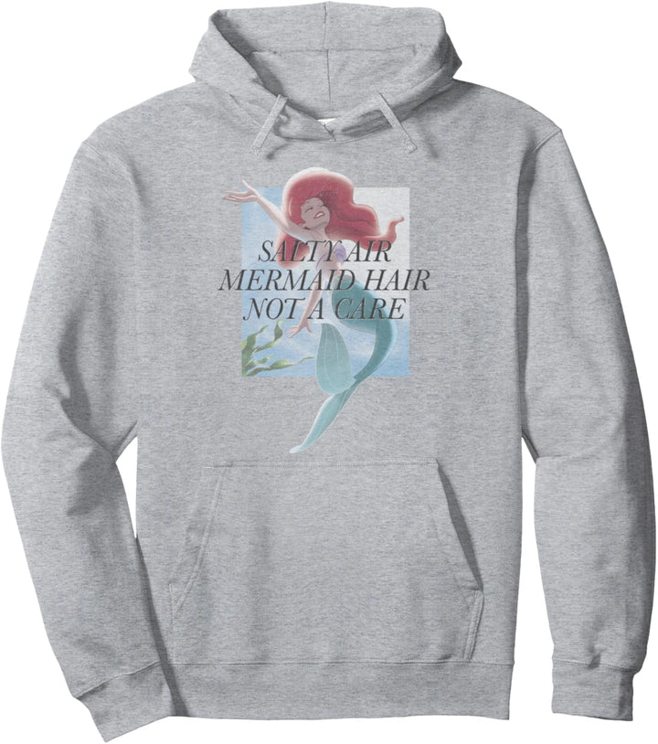Disney The Little Mermaid Ariel Not A Care Poster Pullover Hoodie