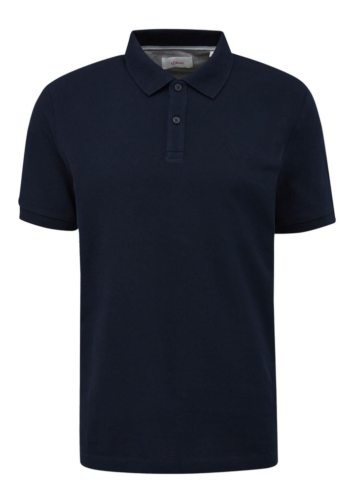 s.Oliver Herren Poloshirt M Blau (Medieval Blue Aop 58a1), M Blau (Medieval Blue Aop 58a1)