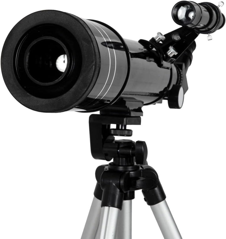 OPTICON - Teleskop Aurora I Vergrösserung 132x I Durchmesser 70 mm I Brennweite 400 mm I Barlowlinse
