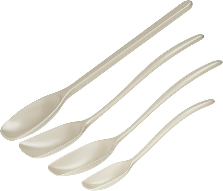 Rosti Classic Kochlöffel Set 4-Teilig, Hochwertiges Küchenhelfer Set mit 3 Kochlöffel & 1 Backlöffel