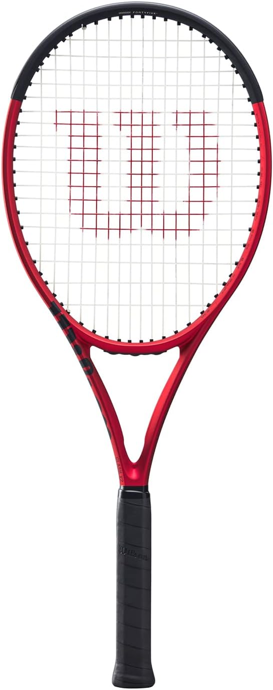 Wilson Tennisschläger Clash 100UL v2.0, Carbonfaser, Grifflastige Balance, 281 g, 68,6 cm Länge Grif