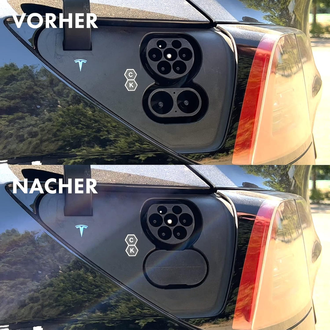 Schutzkappe DC-Anschluss Tesla Model S / 3 / X/Y * – elastische Abdeckung aus robustem Gummi, zum Sc