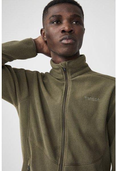 Tenson Heren Fleecejacke Miracle Fleece M Ns, Olivgrün