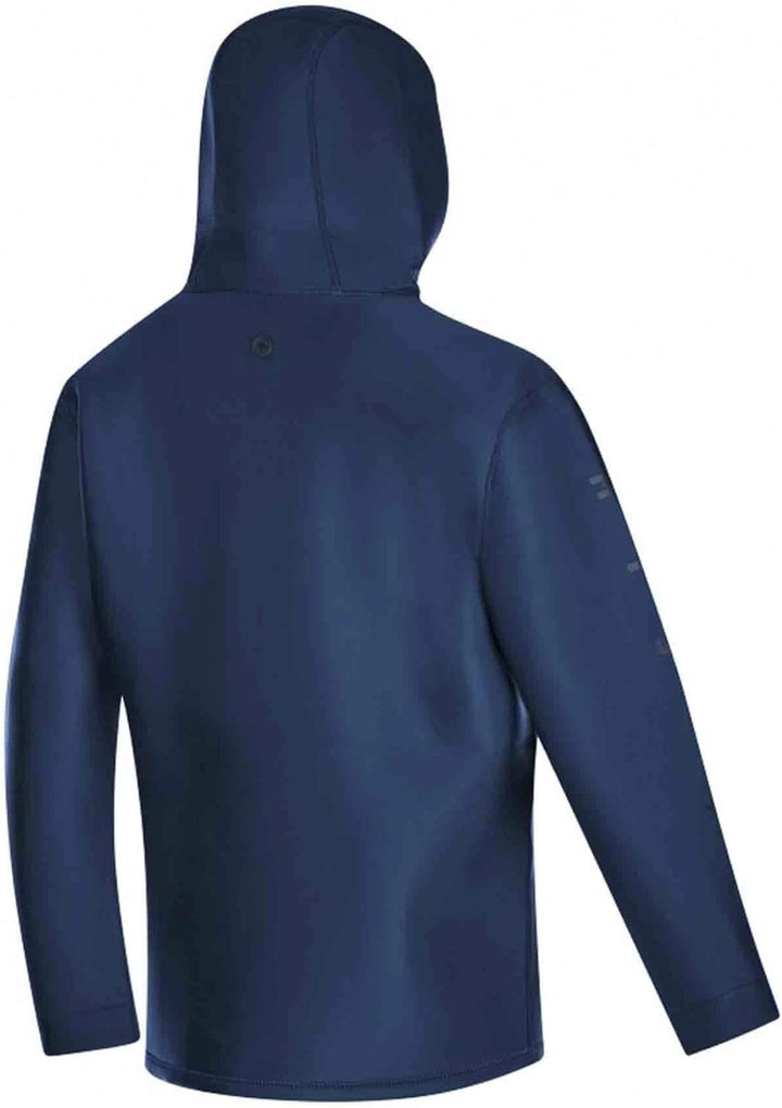 Mystic Watersports - Surf 2mm & Windsurfing Star Sweat 2 mm Neopren-Neoprenanzug-Hoodie - Rot - Vers