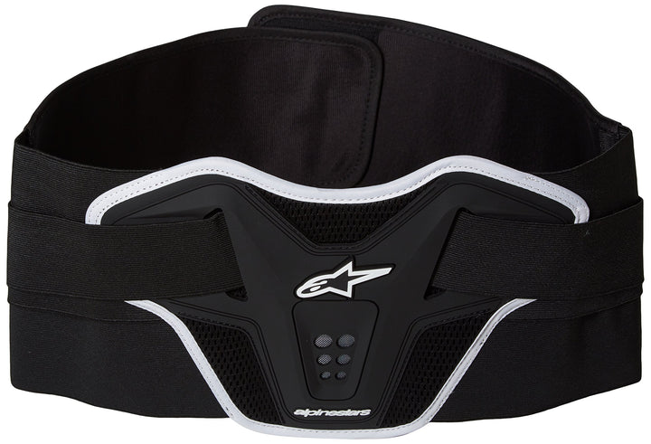 Alpinestars Saturn Herren Nierengürtel Offroad Body Armor, Schwarz/Weiss Einheitsgrösse Black White,