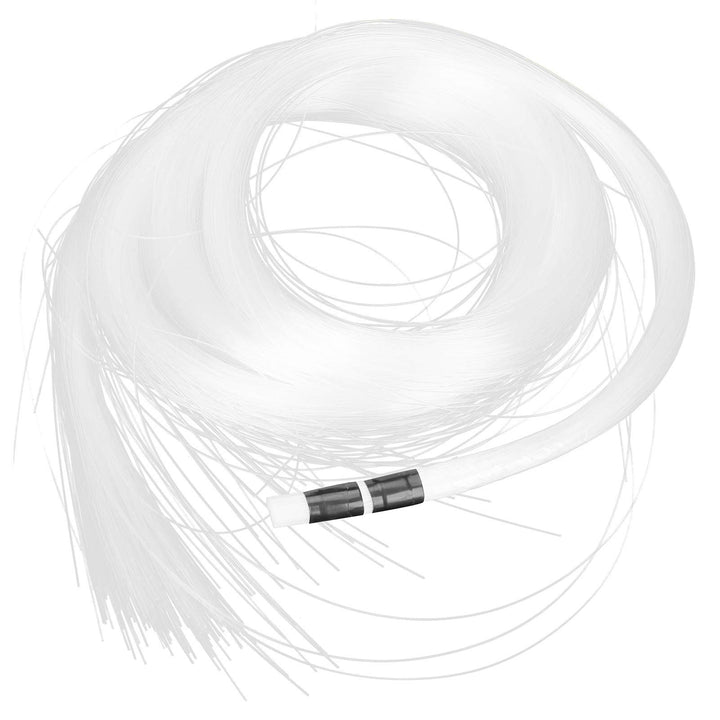 Glasfaser Lichtleiter, 200 Stück 0.75mm 3m PMMA Fiber Optic Cable, Kunststoff Ende Leuchten Glasfase