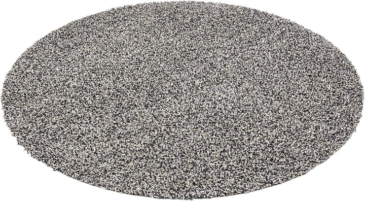 ASTRA Schmutzfangmatte innen waschbar ca. 80 cm rund – Sauberlauf anthrazit 100% Baumwolle Türmatte