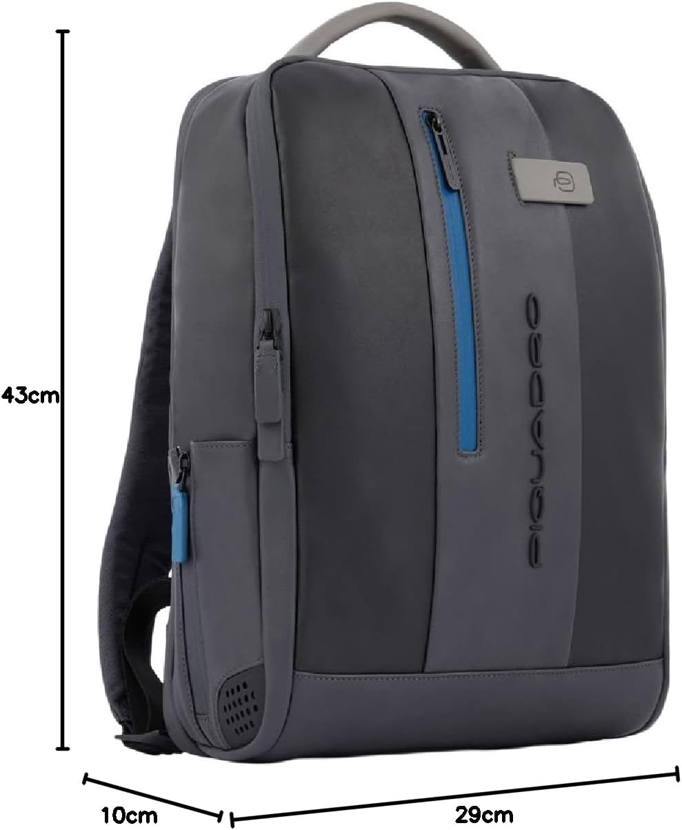 Piquadro Urban 12 - Rucksack 14" 41.5 cm black Schwarz, Schwarz