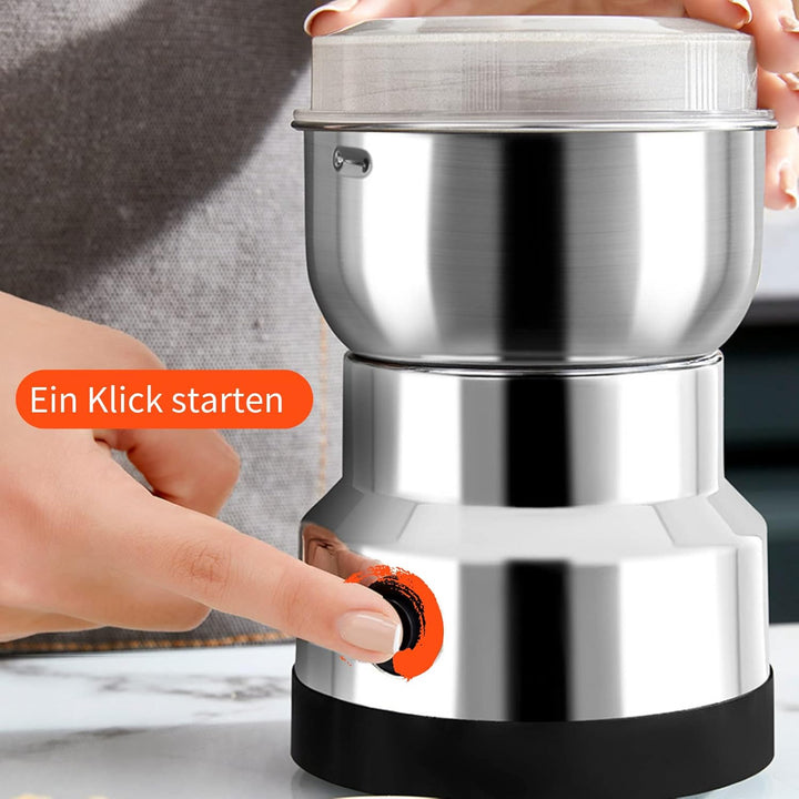 GOTOTOP Getreidemühle Multifunktionale 14500 U/min KaffeemüHle Elektrisch mit Edelstahlklingen für T