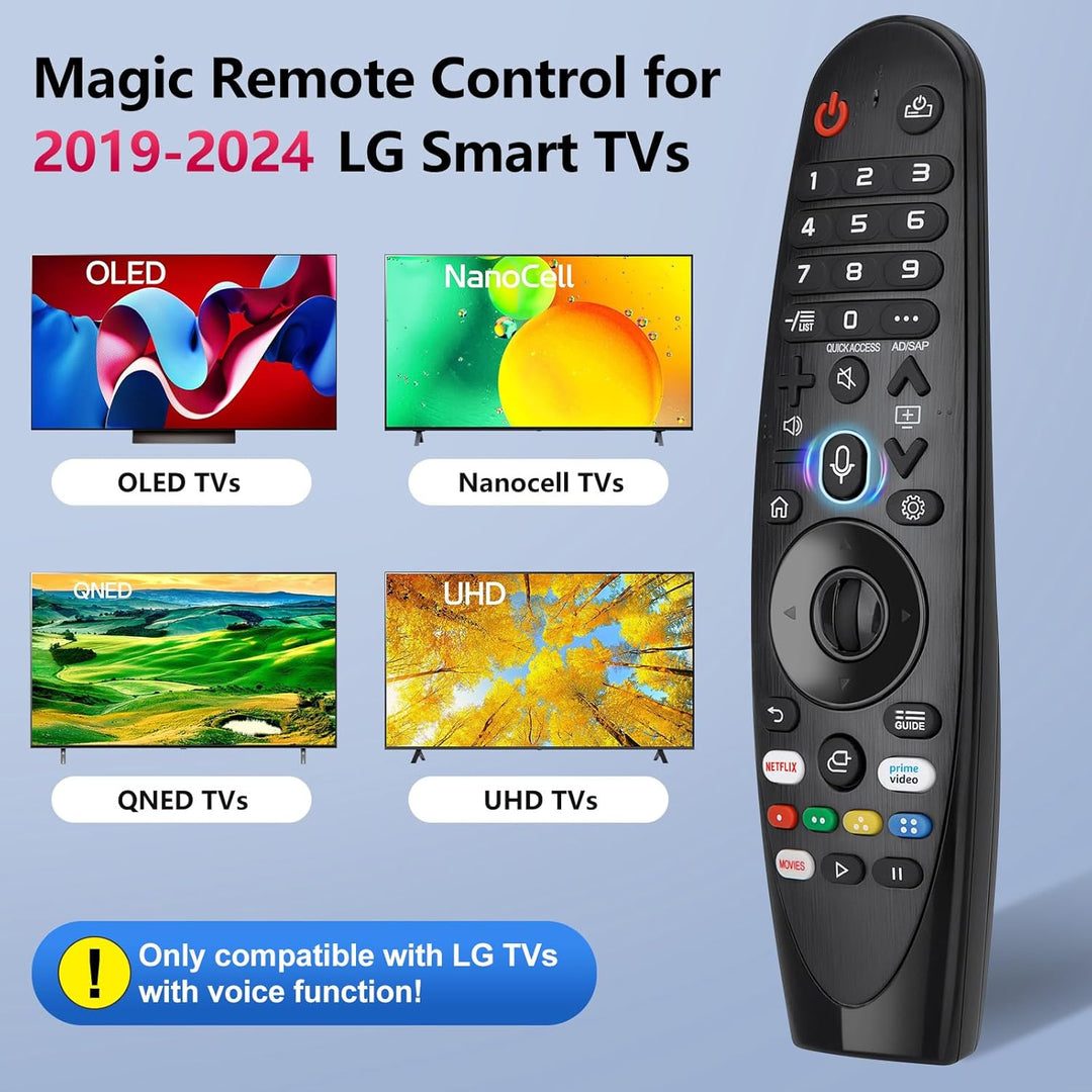 für LG-Magic-Remote, Fernbedienung für LG Fernseher Original, Ersatz für AKB75855501 AN-MR20GA für L