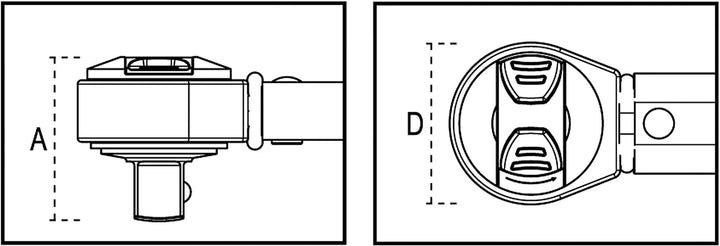 Beta 665/30 - Mechanischer Drehmomentschlüssel mit digitaler Anzeige und Umschaltknarre zum rechtsgä