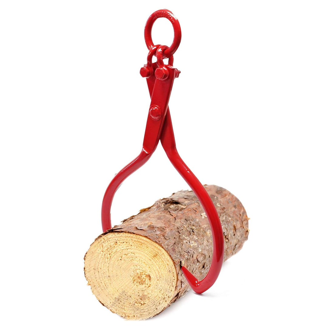 Forstzange für Baumstämme bis 635 mm, 1100 kg Zugkraft, Hebezange mit 2 Klemmdornen