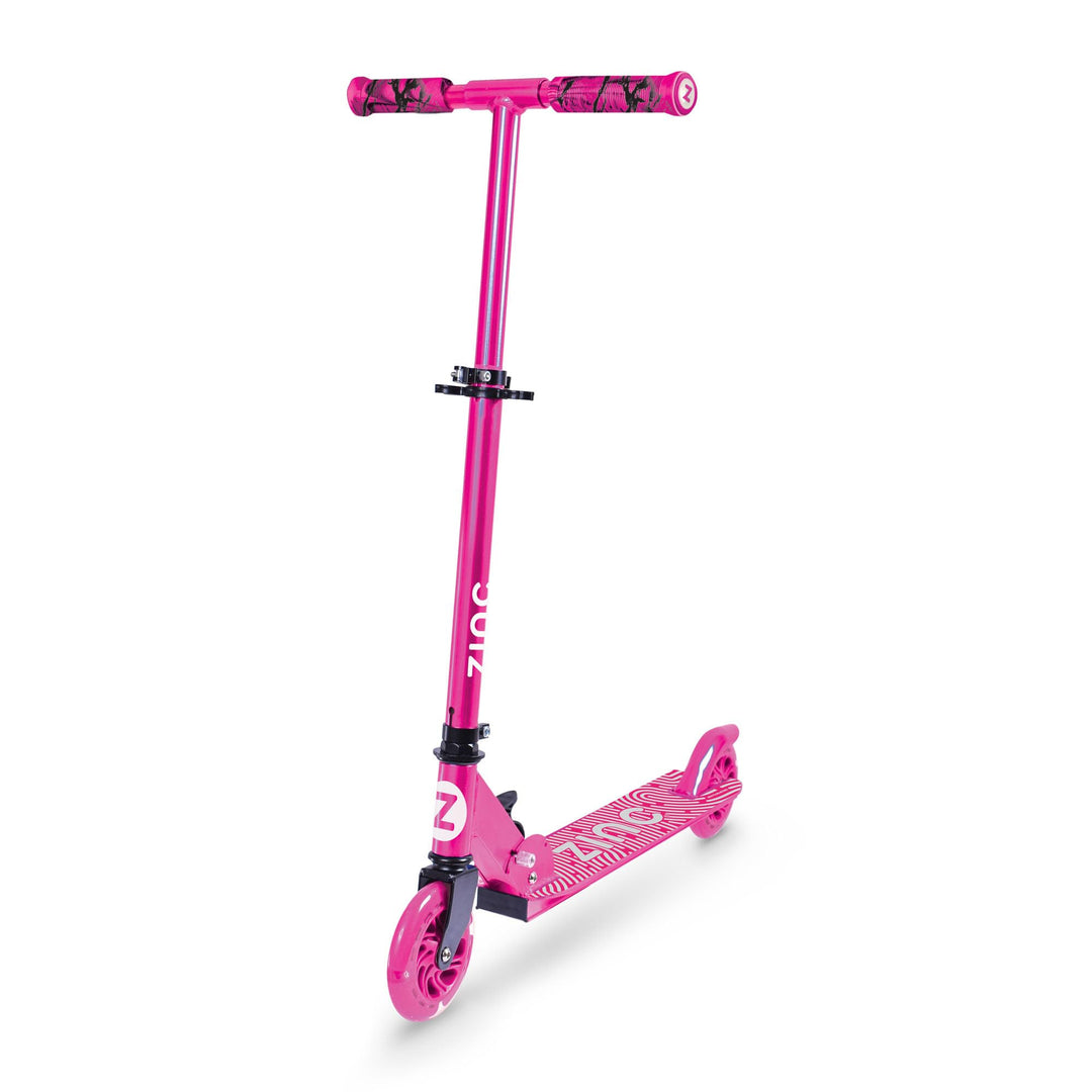 Zinc Unisex Jugend Identity Scooter Adjustable Height Pink, Adjustable Height Pink