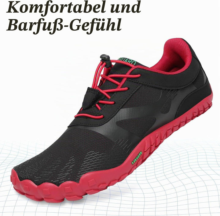 SAGUARO Unisex Barfussschuhe Traillaufschuhe Schnell Trocknend Wassersportschuhe, Gr. 36-47 40 EU Ap