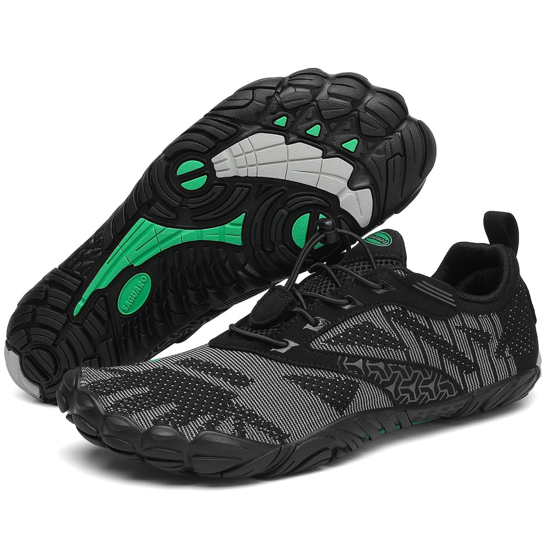 SAGUARO Herren Damen Barfussschuhe Wanderschuhe Traillaufschuhe Minimalistische Outdoor Wassersports