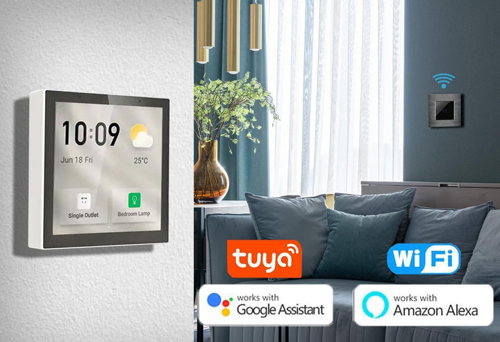 Luxus-Time Digitales WiFi Raumthermostat Heizungsthermostat Modul externen Sensor Thermostat Fussbod