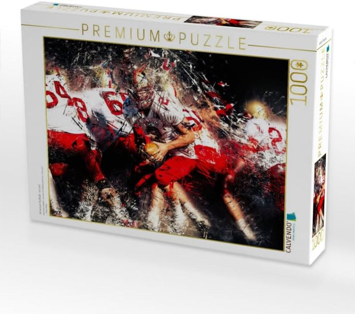 CALVENDO Puzzle American Football - so cool 1000 Teile Lege-Grösse 64 x 48 cm Foto-Puzzle Bild von P