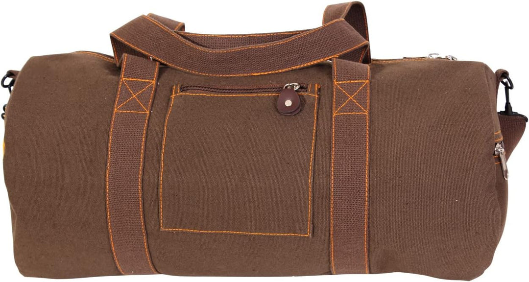 Rothco Canvas-Ausrüstungstasche, 48,3 cm, Erdbraun 19 Inch Earth Brown, 19 Inch Earth Brown