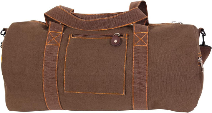 Rothco Canvas-Ausrüstungstasche, 48,3 cm, Erdbraun 19 Inch Earth Brown, 19 Inch Earth Brown